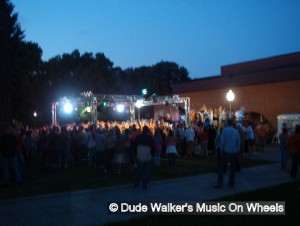 Dude Walker's Music On Wheels - Ultimate Outdoor College Dance Party